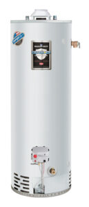 Bradford atmospheric vent gas water heater, providing energy-efficient hot water solutions for homes and businesses.